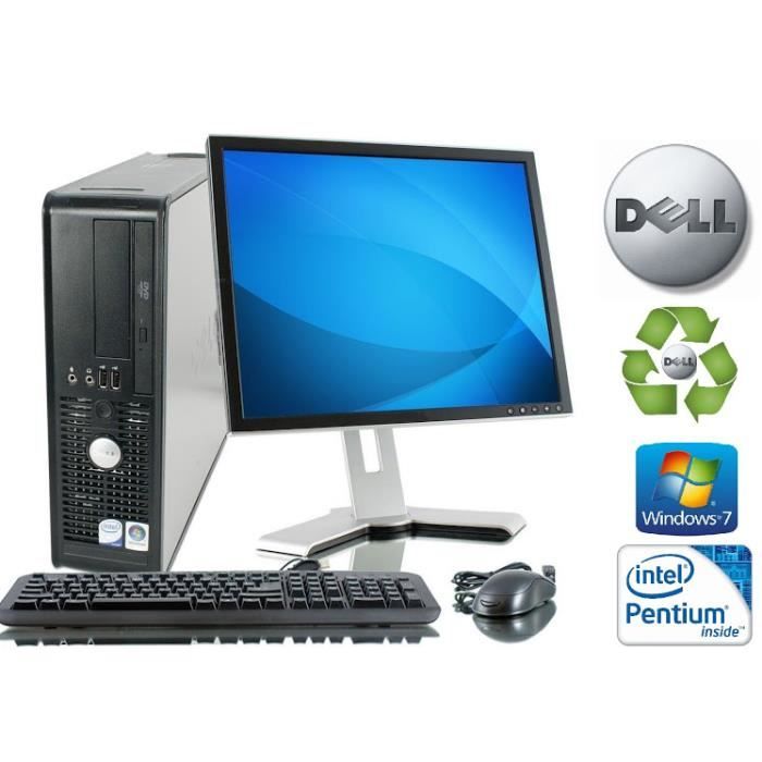 Vente Ordinateur de bureau Unité CentraleDell Optiplex 380 SSF Celeron 2.5Ghz RAM 4GO HDD 80 GO Ecran 17" Windows 7 pas cher Vente Ordinateur de bureau Unité CentraleDell Optiplex 380 SSF Celeron 2.5Ghz RAM 4GO HDD 80 GO Ecran 17" Windows 7 pas cher
