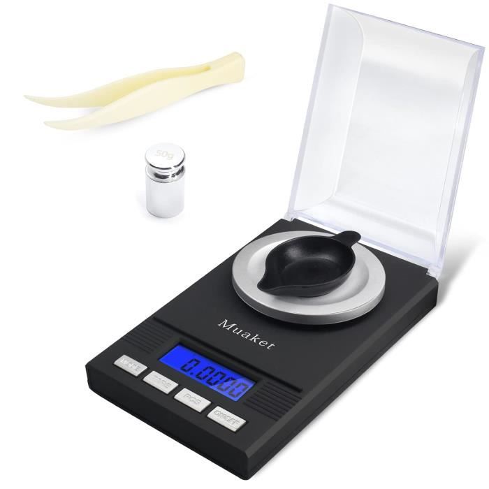0001g x 50g Balance de Precision Mini Balance Milligrammes