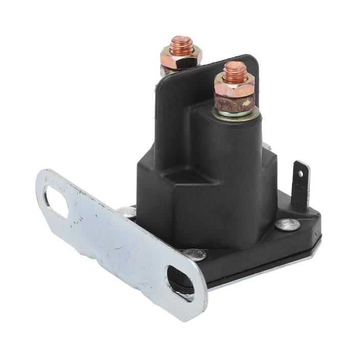 TOPINCN Relais Solénoïde Démarreur 3 Pôles 12V 435097 - Compatible MTD 109946 146154 T1200 Tondeuse à Gazon
