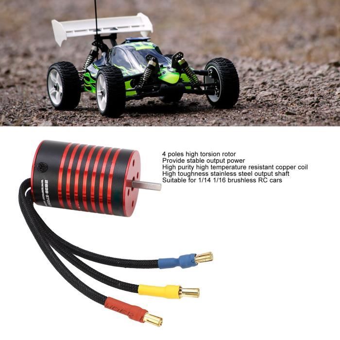 Moteur Brushless RC 5055 400KV 1420W - Léger Haute Performance Pour Avions Voilure Fixe