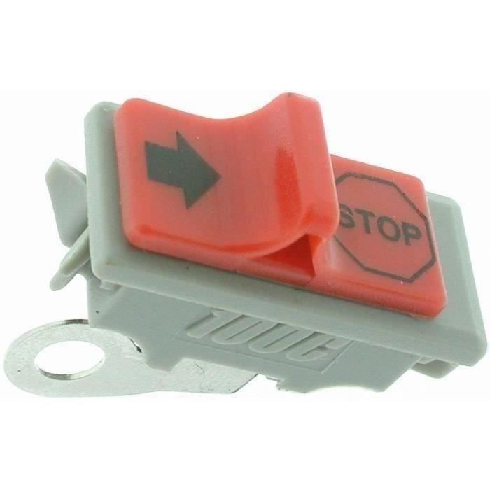 Contacteur / Interrupteur ON/OFF adaptable pour HUSQVARNA modèles: 40, 45 et JONSERED 2041, 2045 et 