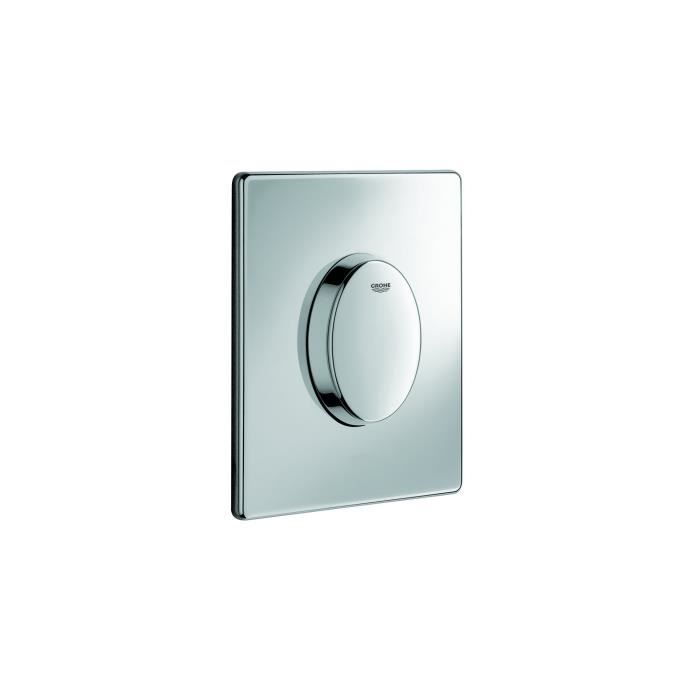 Plaque de Commande WC GROHE Surf 38564000 chrom vanne de vidage pneumatique - vue 7