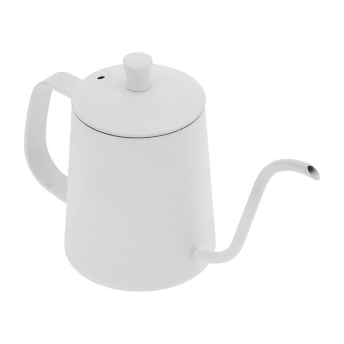YEA 350ML Cafetière en acier inoxydable bouilloire goutte à goutte col de cygne HB032