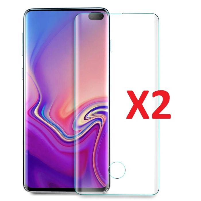 Protecteur en verre trempé transparent Avizar pour Oppo Find X2 Lite