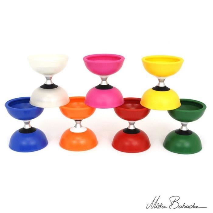 Diabolo avec roulements Mister Babache Tornado jaune