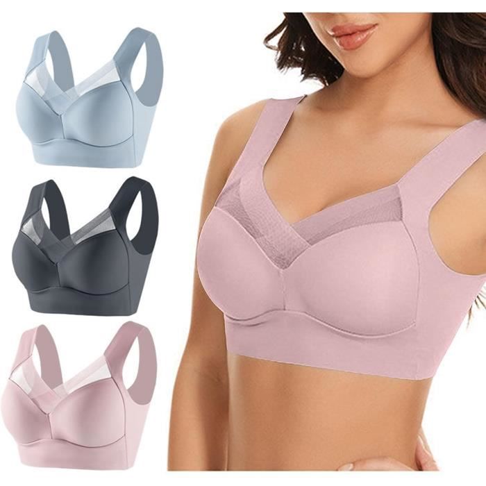 Soutien-gorge Sport Ex M&S Extra Fort Impact Noir Moucheté Soutien