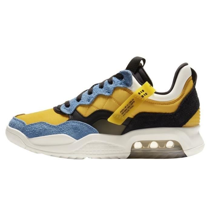 Nike Chaussures de sport - NIKE - Jordan MA2 - Jaune - Homme - Lacets - Synthétique