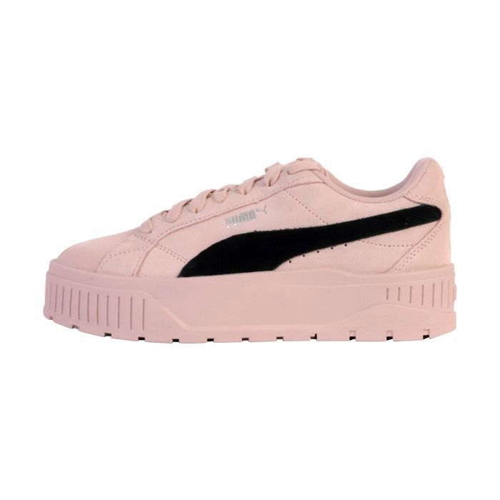Puma Basket Basse Cuir Puma Karmen II - Mauve Mist Puma Noir Argent