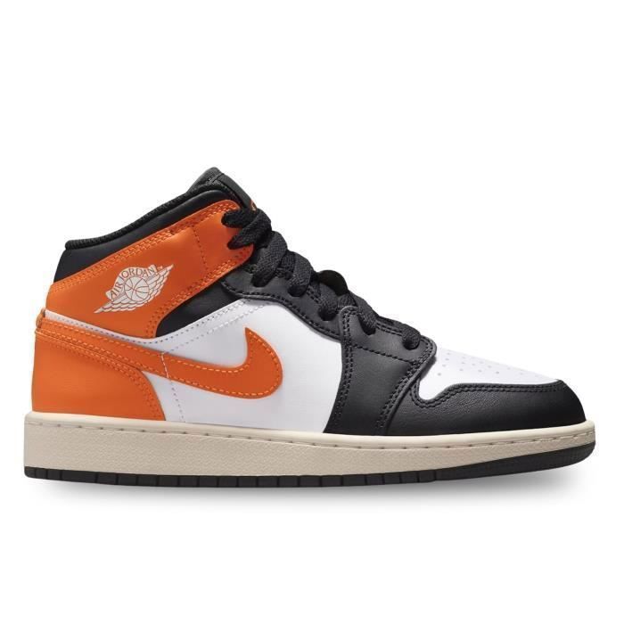 Nike Nike Air Jordan 1 Mid (Gs) Chaussures pour Enfant Orange DQ8423-801