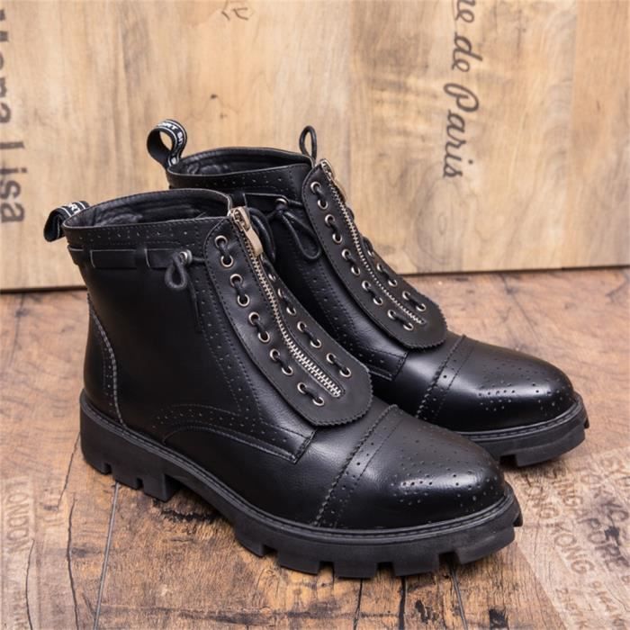botte pour homme ronde