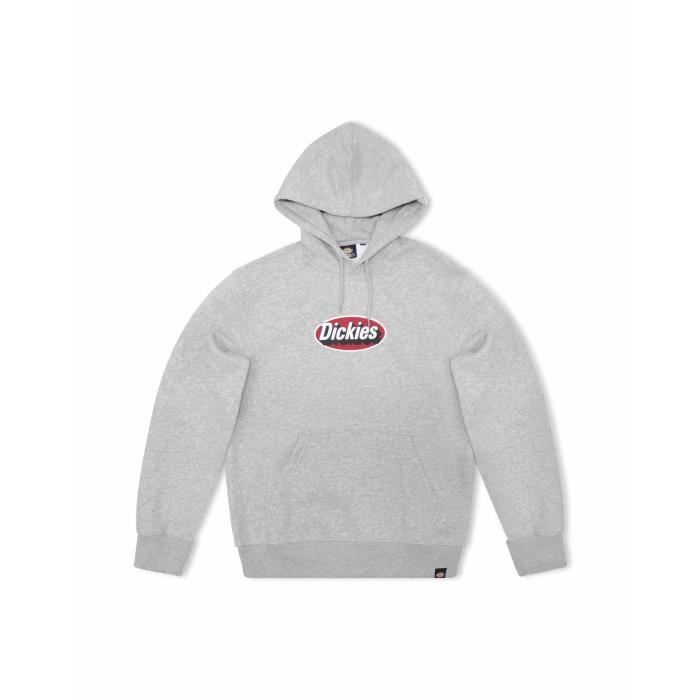 Dickies Felpa Saxman Hoodie Grey Melange