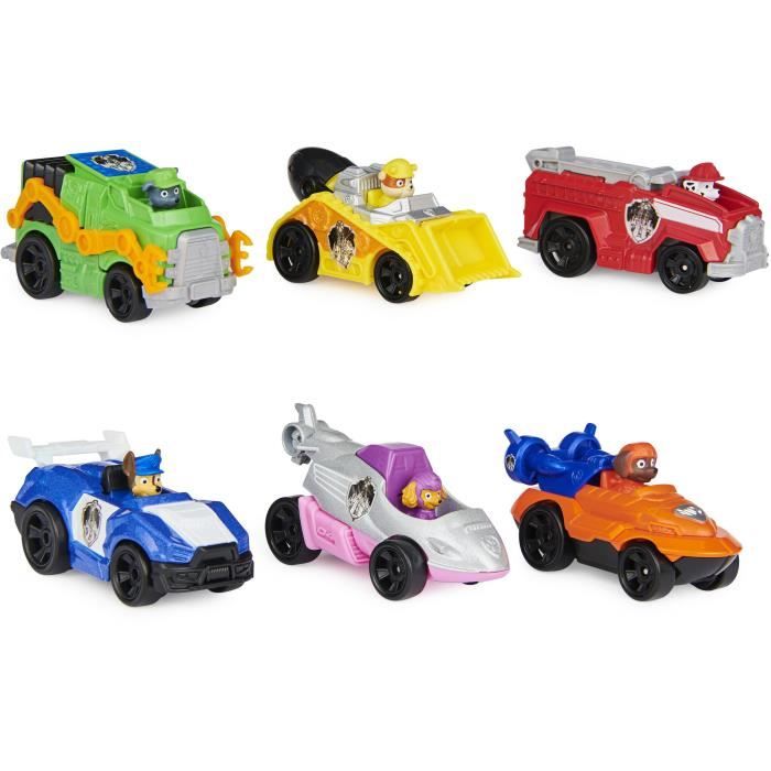 Coffret 6 véhicules Pat' Patrouille TRUE METAL™ - Cdiscount Jeux - Jouets