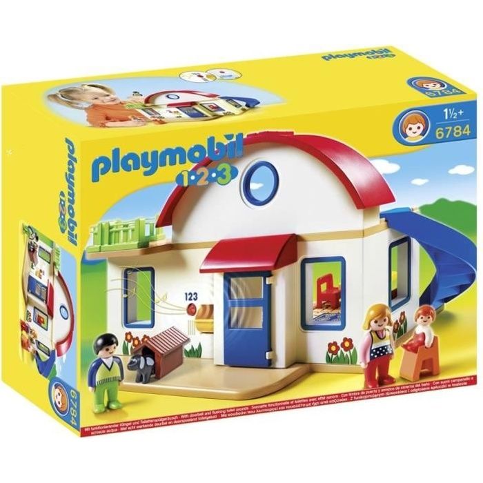 Playmobil Grand-mère Avec Fille 70194 Multicolore