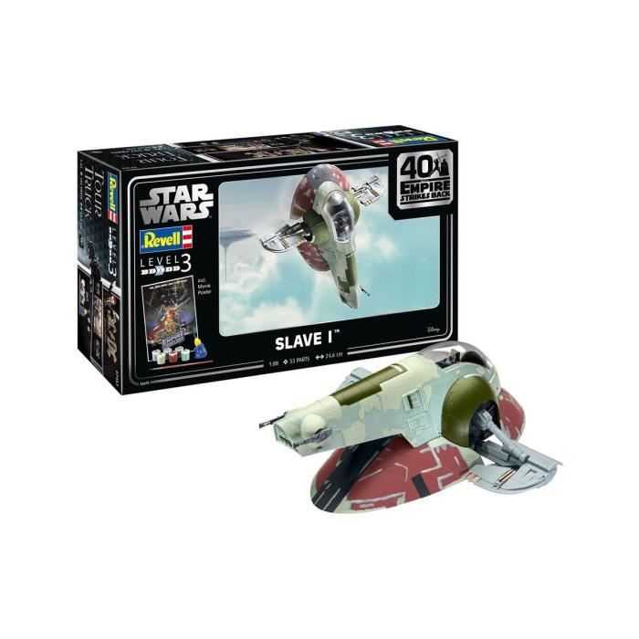 Revell - Star Wars - Maquette 40th Anniversary 1/88 Slave I 34 cm