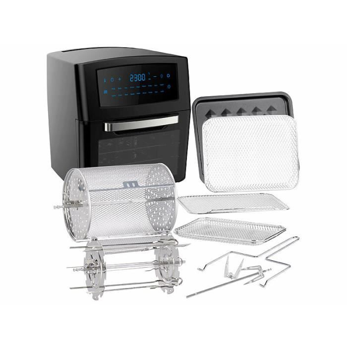 Friteuse à air chaud numérique XXL avec mini-four HF-400 - Rosenstein Et Sohne