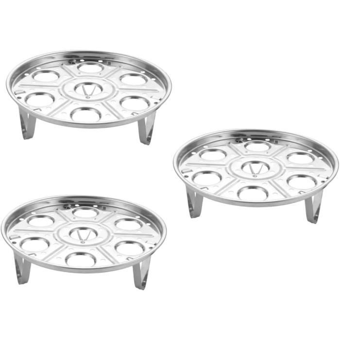 Support Vapeur Cuisson Saine Lybunair Plateau Support Vapeur En Acier Inoxydable - Robuste Amélioré Support Vapeur Acier Inoxydable