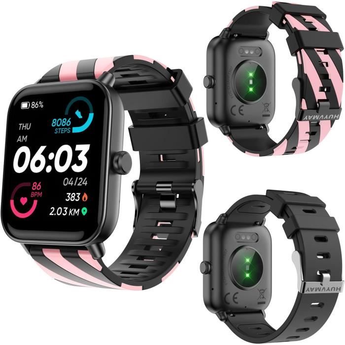 MONTRE CONNECTÉE HOMME Femme Smartwatch Intelligent Sport Étanche MONTRE CONNECTÉE HOMME Femme Smartwatch Intelligent Sport Étanche
