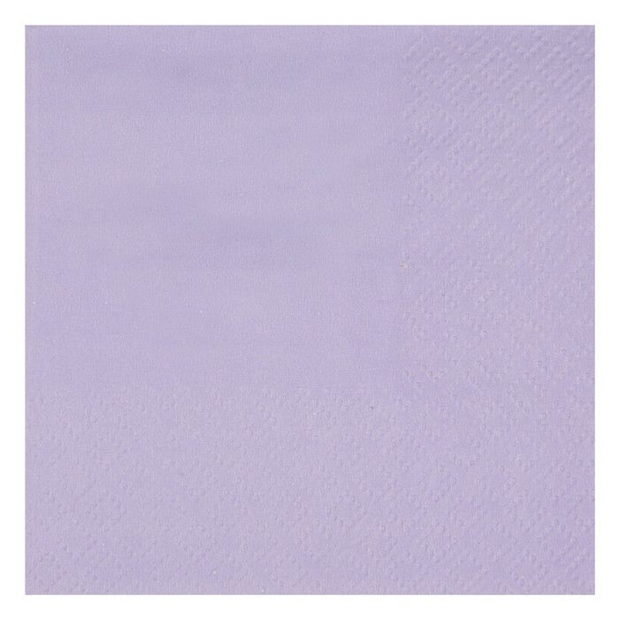 Serviette Cocktail Parme 21 x 20 cm (x25) REF/7641