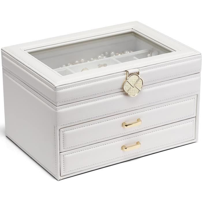 Boîte à Bijoux Talon Aiguille émail – Pour Femme, Rangement Original 8x3x6.5cm – Neuve