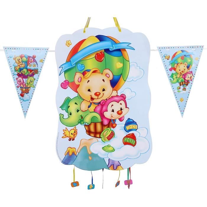 Piñata Anniversaire Enfant - Motifs Pat' Patrouille, Sonic, Ladybug - Remplie De Bonbons