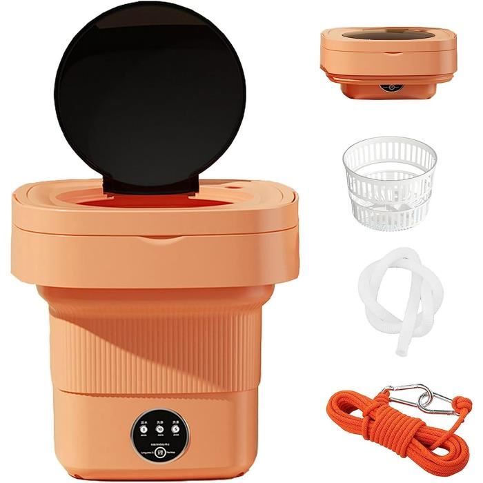 Machine À Laver Portable Blue Light, Lave Linge Pour Etudiant, Petite Machine À Laver Electrique