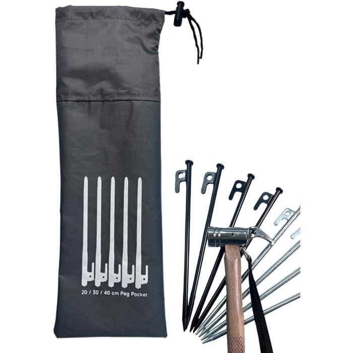 Sac Fourre-tout Grande Capacité Kaki - Tissu Oxford étanche, Idéal Camping Et Pique-nique