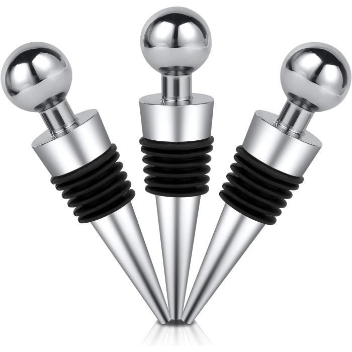 BOXOB Lot De 3 Joints Toriques Et 3 Bouchons En Silicone Pour