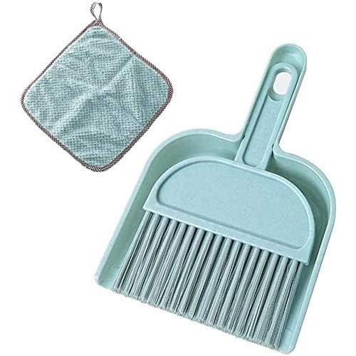 Ensemble Pelle à Poussière Et Brosse, Pelle Et Balayette, Ensemble Petit Balai Et Pelle Portable Pour Table Cuisine Chambre Bureau