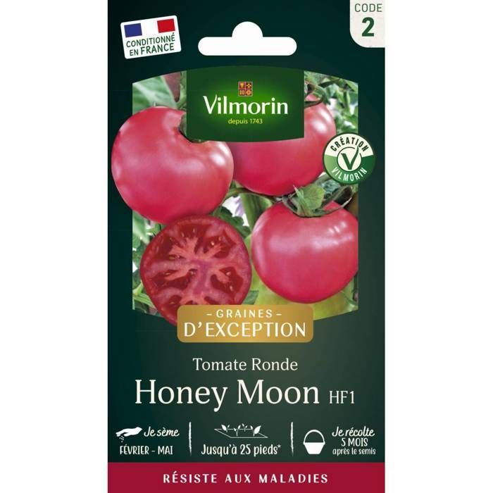 Comparer les prix de Sachet graines Tomate ronde Honey Moon SDJ-