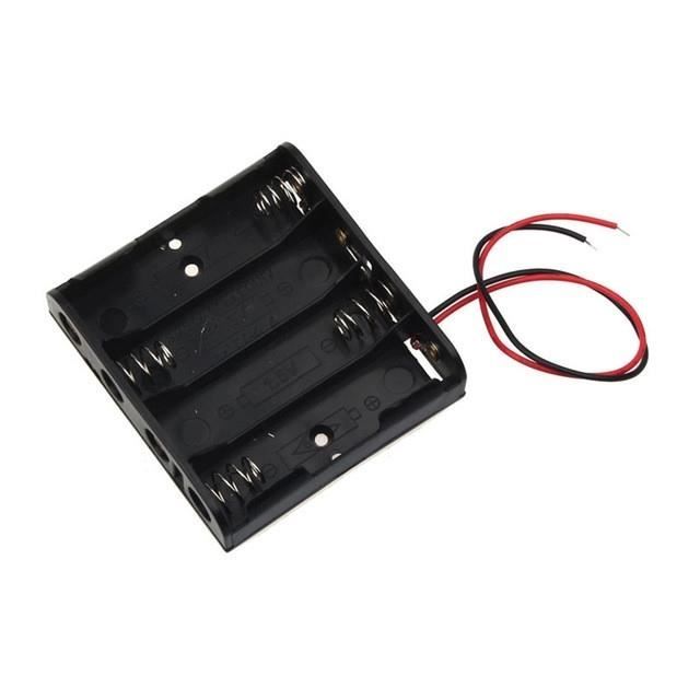 Support Piles AAA Pour Lampe Torche - Lot De 10 Boîtiers 3 Piles 4,5V