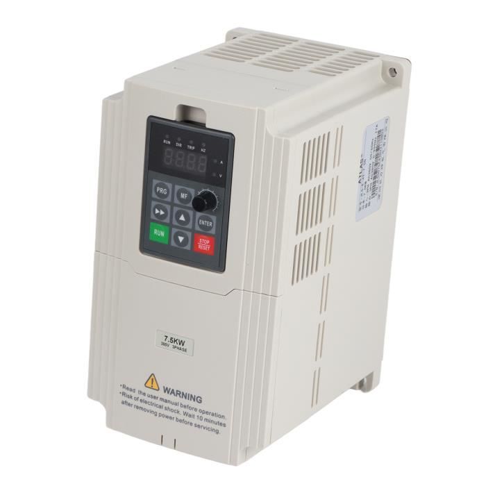 Variateur De Fréquence Triphasé 380-440V - Sortie 0-440V - Puissance 2.2kW - Pour Moteurs Électriques