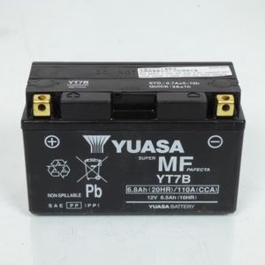 Battery YTX7L-BS Yuasa For Yamaha YBR 125 SPD Custom RE07 2014