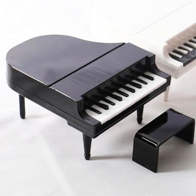 1/12 Maison De Poupée Miniature Instrument De Musique en Bois Piano Modèle Modèle Coffret pour Chambres Jardin Artiste Offres Décor 