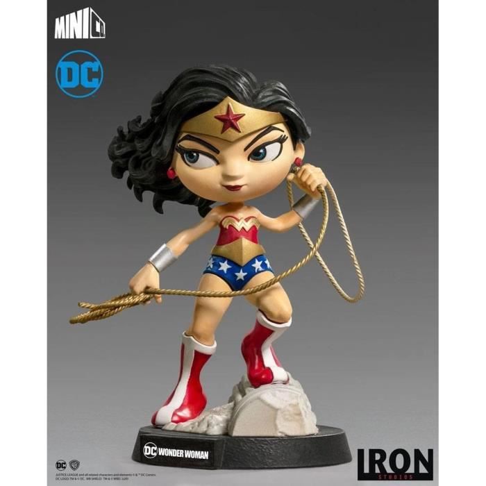 Figurine - IRON STUDIOS - Mini Co. Deluxe - DC Comics : Wonder Woman - PVC  - 13 cm - Cdiscount Jeux - Jouets