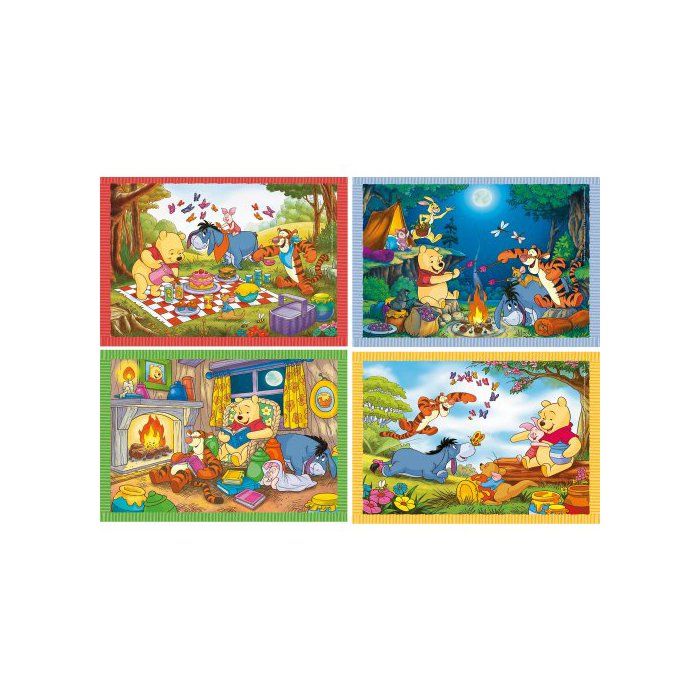 Puzzle Silhouette - Edmond le Dragon - 24 Pièces - Jeux enfants - Djeco
