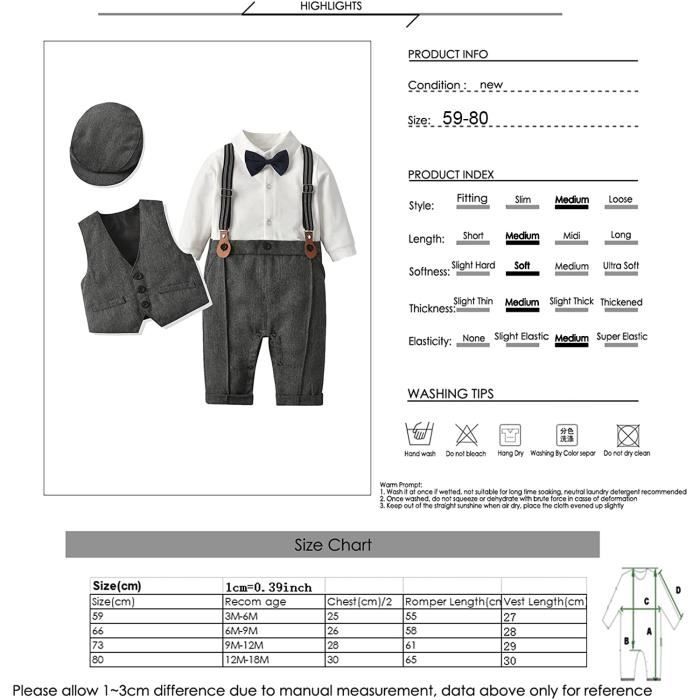 Costume Marron, Costume Baptême, Tenue Bébé Garçon Mariage, Tenue De Cérémonie Garçon, Ensemble