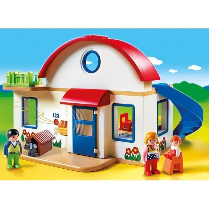 Playmobil Maison De Campagne 70133 Multicolore
