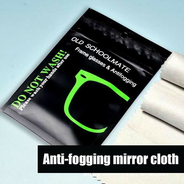 5pcs lingettes anti-buée pour lunettes tissu anti-buée réutilisable en daim pour  lunettes - Cdiscount Maison