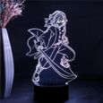 Anime Lampe 3D Illusion Dmon Slayer Tomioka Giyuu Figurine LED  de Manga Figurine Table Enfant Cadeau Enfant Chambre Dcor  Tl[745]-2