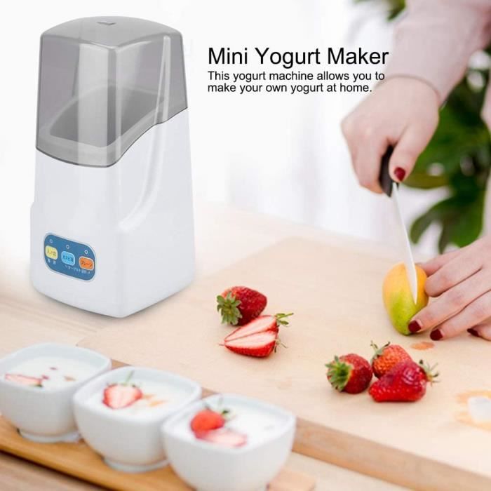 Yaourtière, yaourtière électrique machine à yaourt portable abs