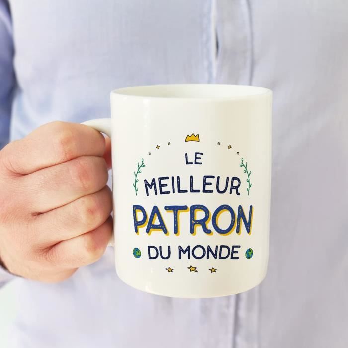 Tasses pour PATRON - En Français - Cadeau original pour PATRON
