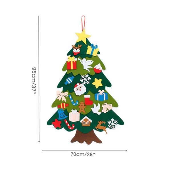 Ornements d'arbre de Noël en feutre - Maison Bonte : Votre Guide