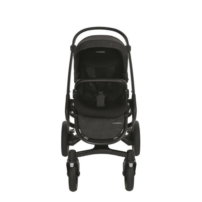Poussette trio tout terrain 4 roues hot sale