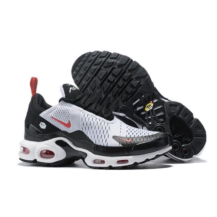 Baskets Nike Air Max TN 270 Homme Chaussures de Sport Blanc Noir