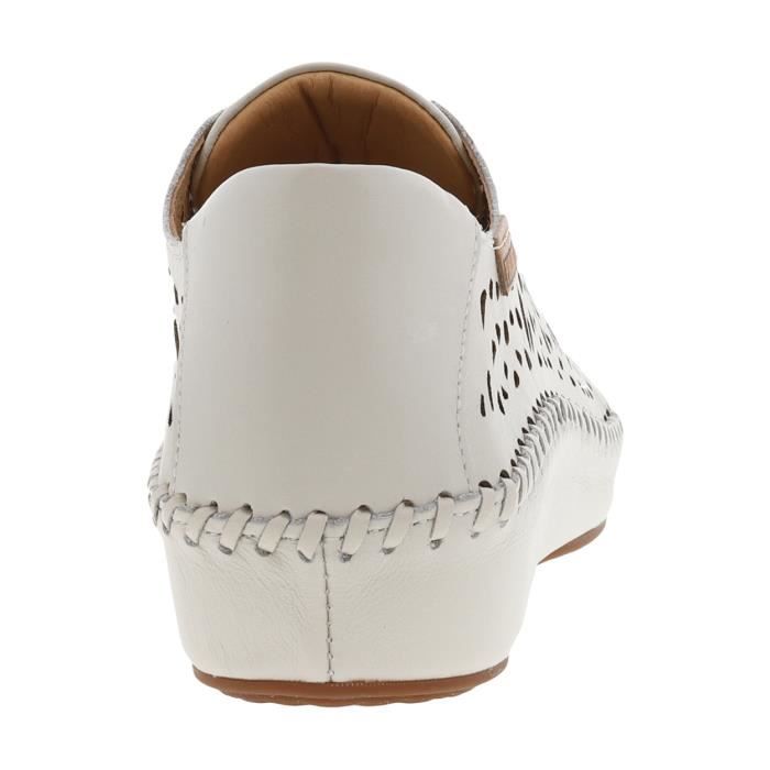 Derbies en cuir ajour es blanc Pikolinos Blanc cass Cdiscount