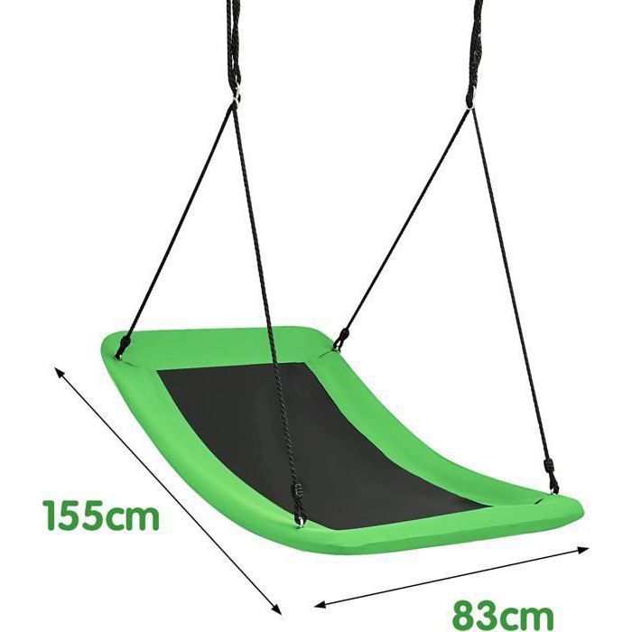 GOPLUS Balançoire Nid d’Oiseau pour Enfant Dia.100CM,Charge Max 150KG GOPLUS Balançoire Nid d’Oiseau pour Enfant Dia.100CM,Charge Max 150KG