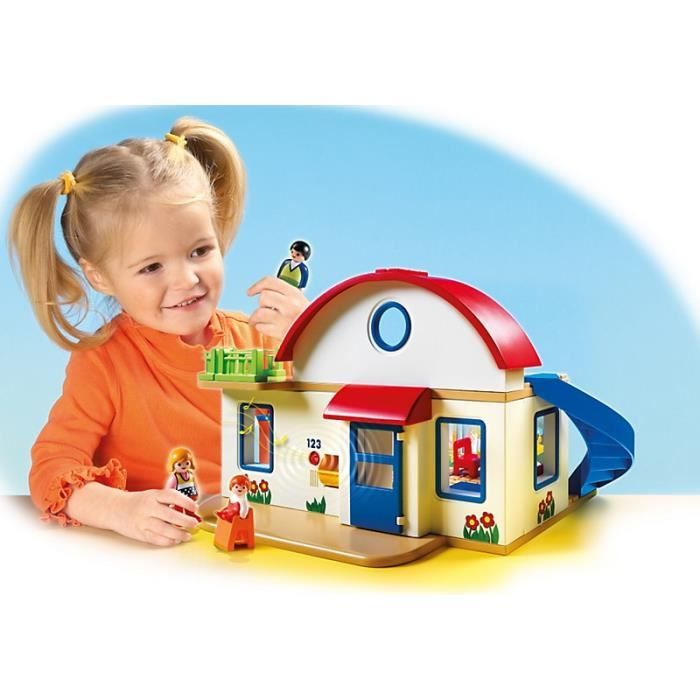 Playmobil Maison De Campagne 70133 Multicolore