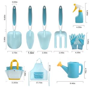 Générique Outils De Jardinage pour Les,Pelle Ergonomique, Gants, Arrosoir,Équipement De Jardinage Jouet avec Sac Fourre-Tout - pour Garçons Filles Générique Outils De Jardinage pour Les,Pelle Ergonomique, Gants, Arrosoir,Équipement De Jardinage Jouet avec Sac Fourre-Tout - pour Garçons Filles