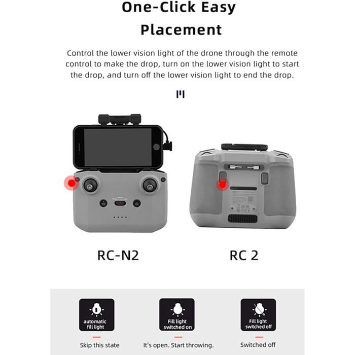 Système de Largage de Drone, Dispositif de Largage de Drone Léger à Installation Facile pour Drone