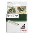 Bosch 2609255827 Set de 1000 agrafes à dos étroit Type 55 Largeur 6 mm Epaisseur 1,08 mm Longueur 16 mm-0